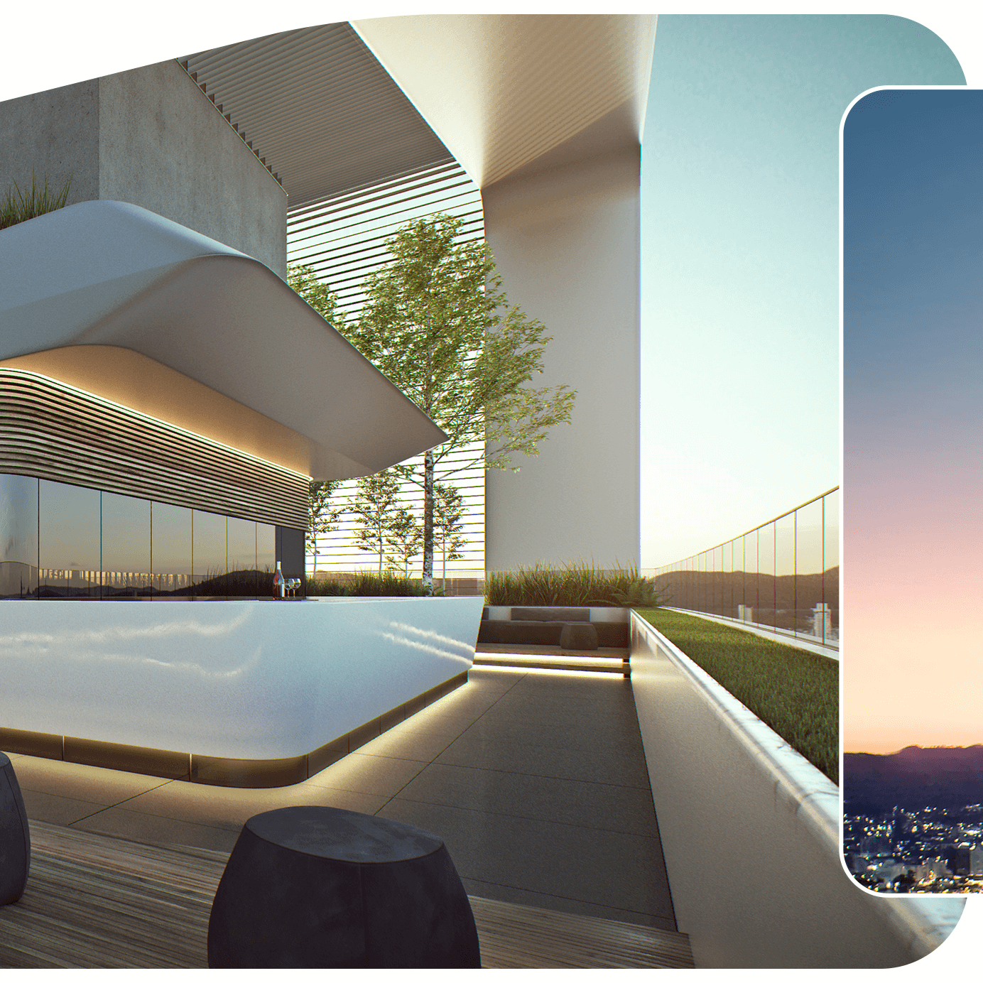 Andar alto no Vitra by Pininfarina