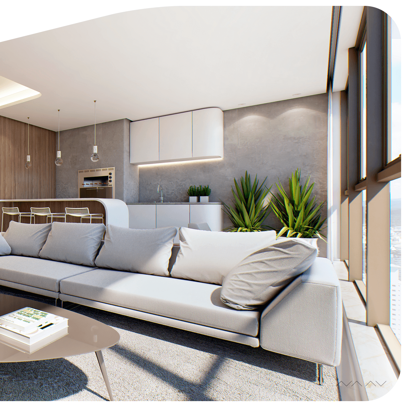 Andar alto no Vitra by Pininfarina