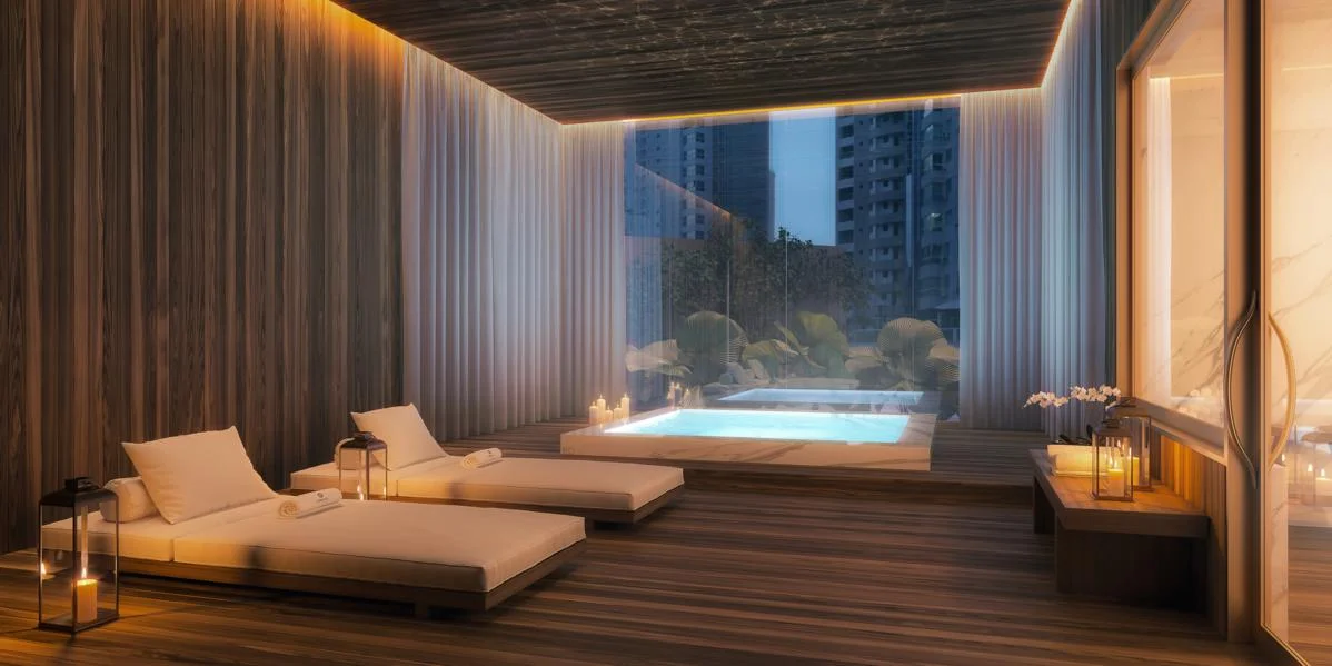 Andar alto no Santé Boutique Residence