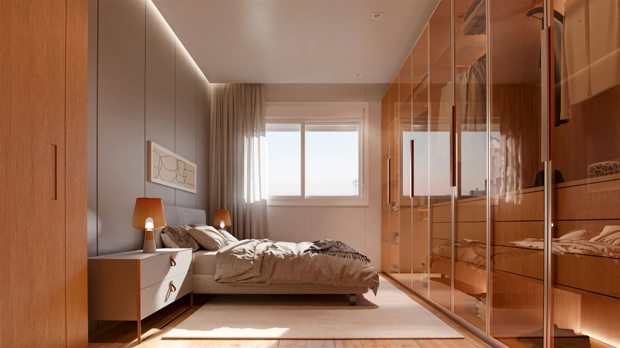 Apartamento no Diamond Crystal tower