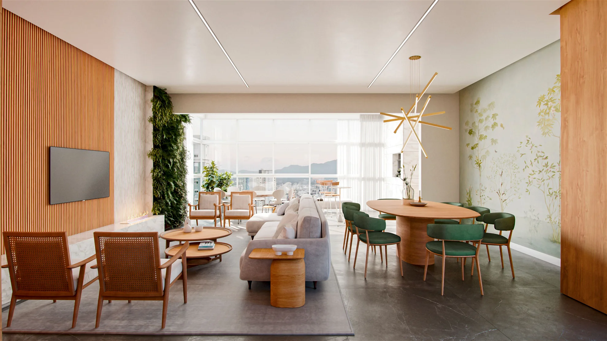Apartamento no Diamond Crystal tower