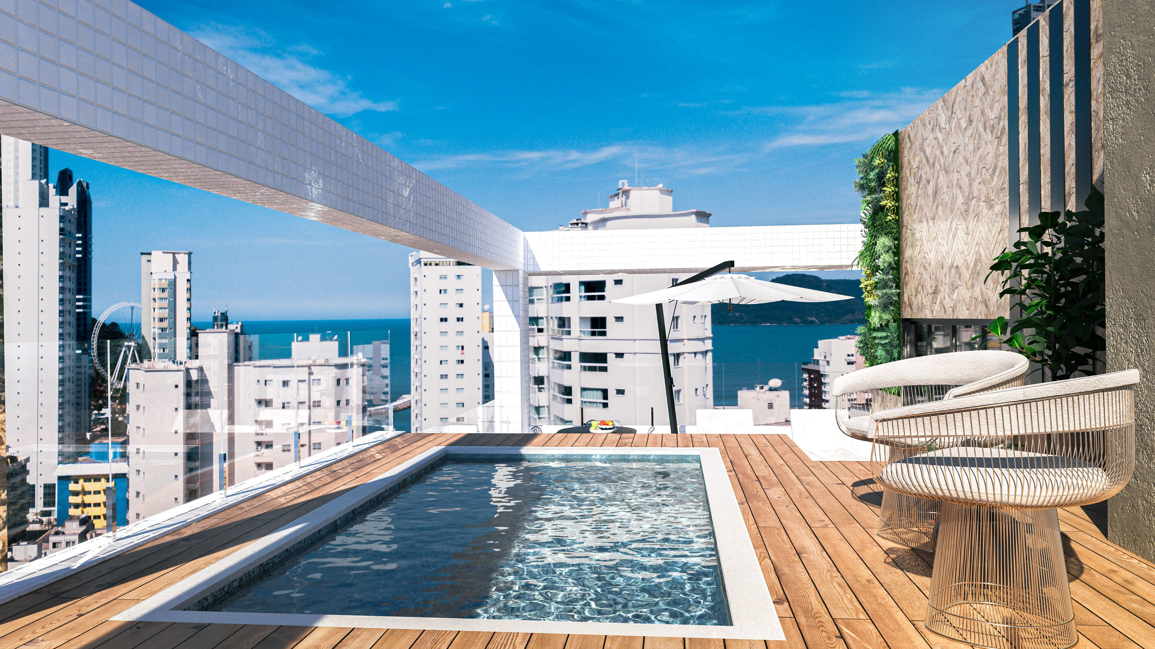 Apartamento no Torre de Booz