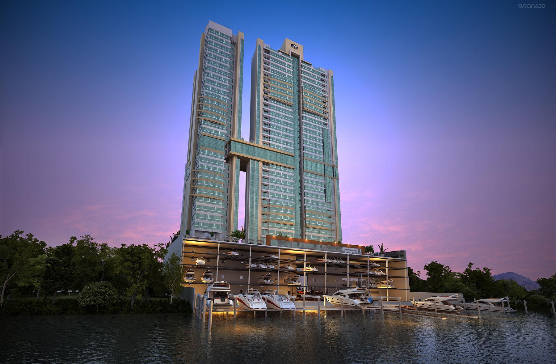 Apartamento á venda no Ilhas Marina Beach Towers